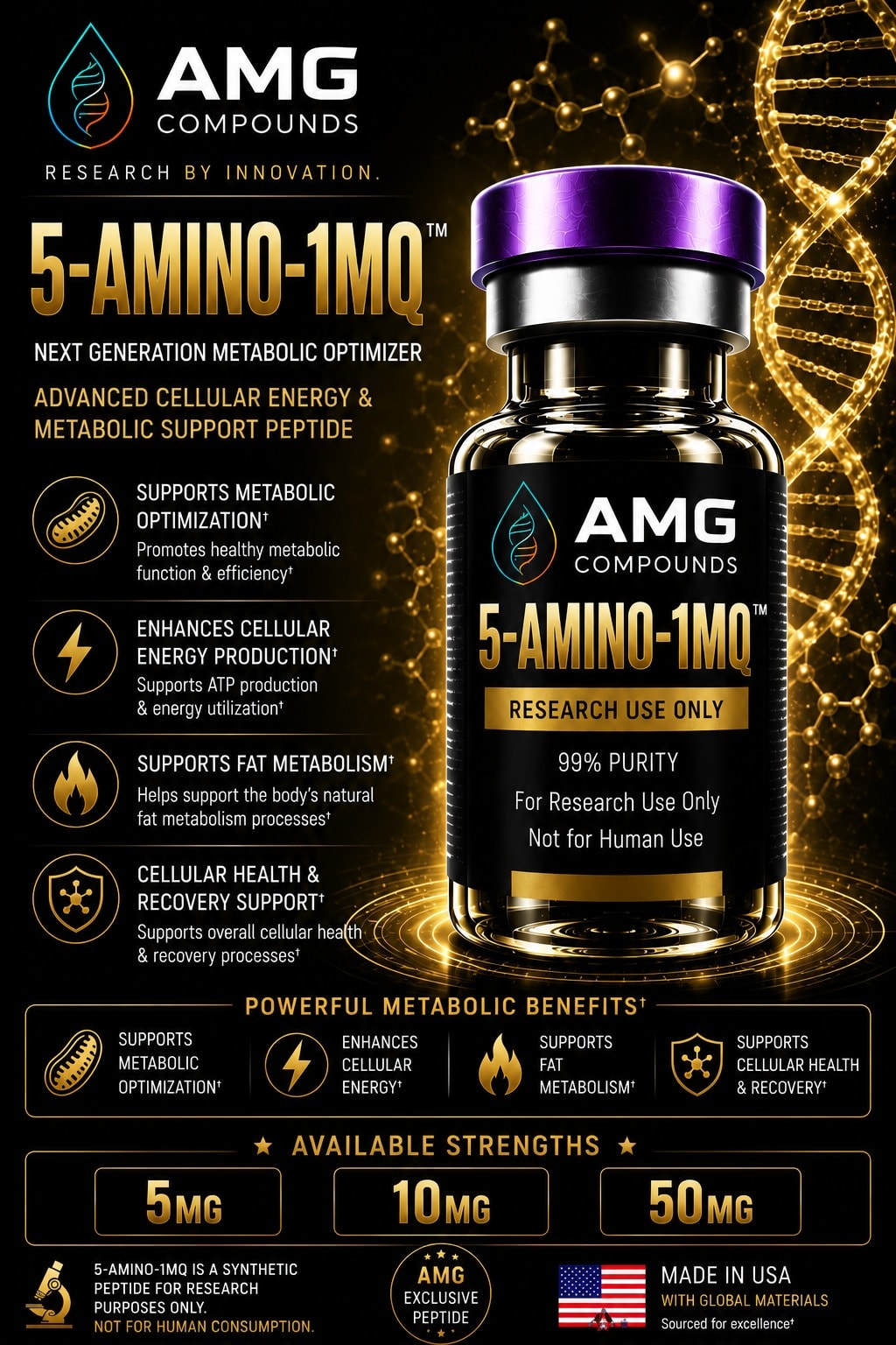 5-AMINO-1MQ research compound